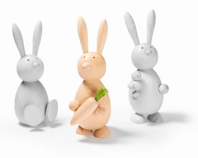 Marti Hase mit Karotte Philippi EINZELSTÜCK